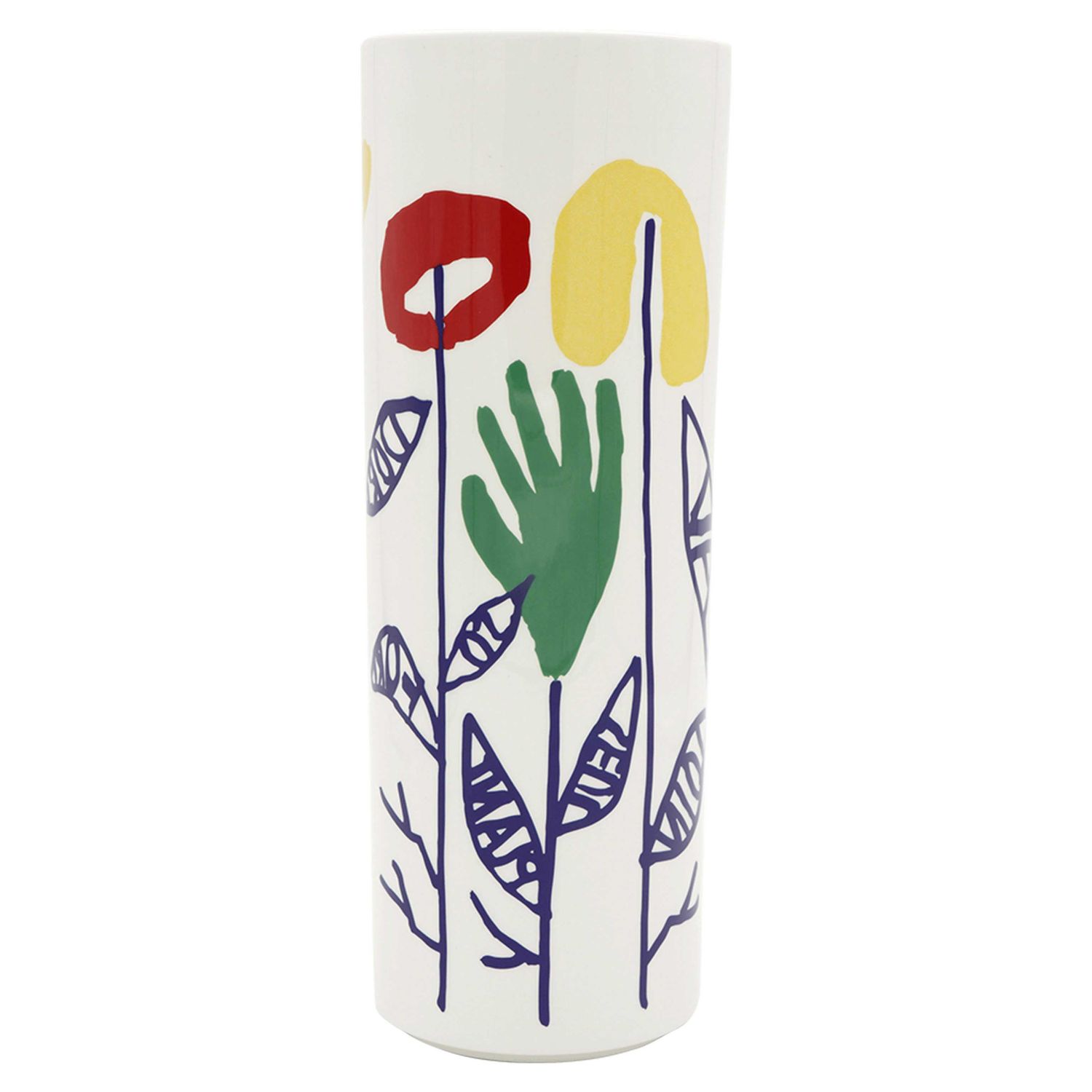 Gien France Archipel Sentimental Cylinder Vase Large, 1860CVD300 , 3660838033662
