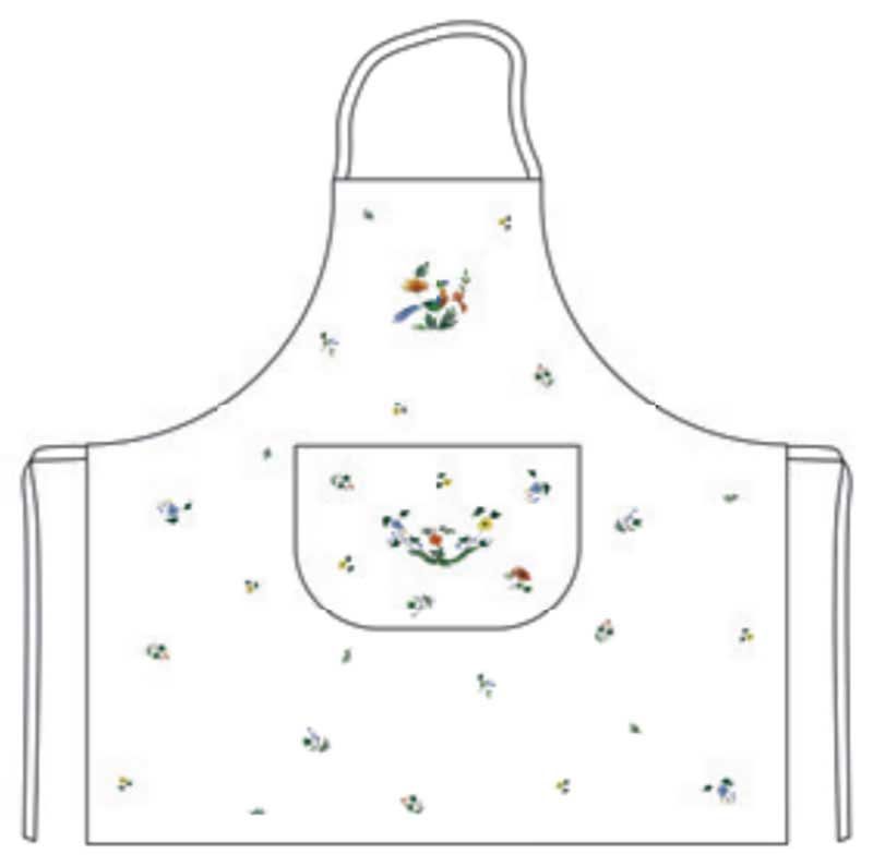 Gien France Oiseaux De Paradis Apron, 8010OPTA00 , 3660838035420