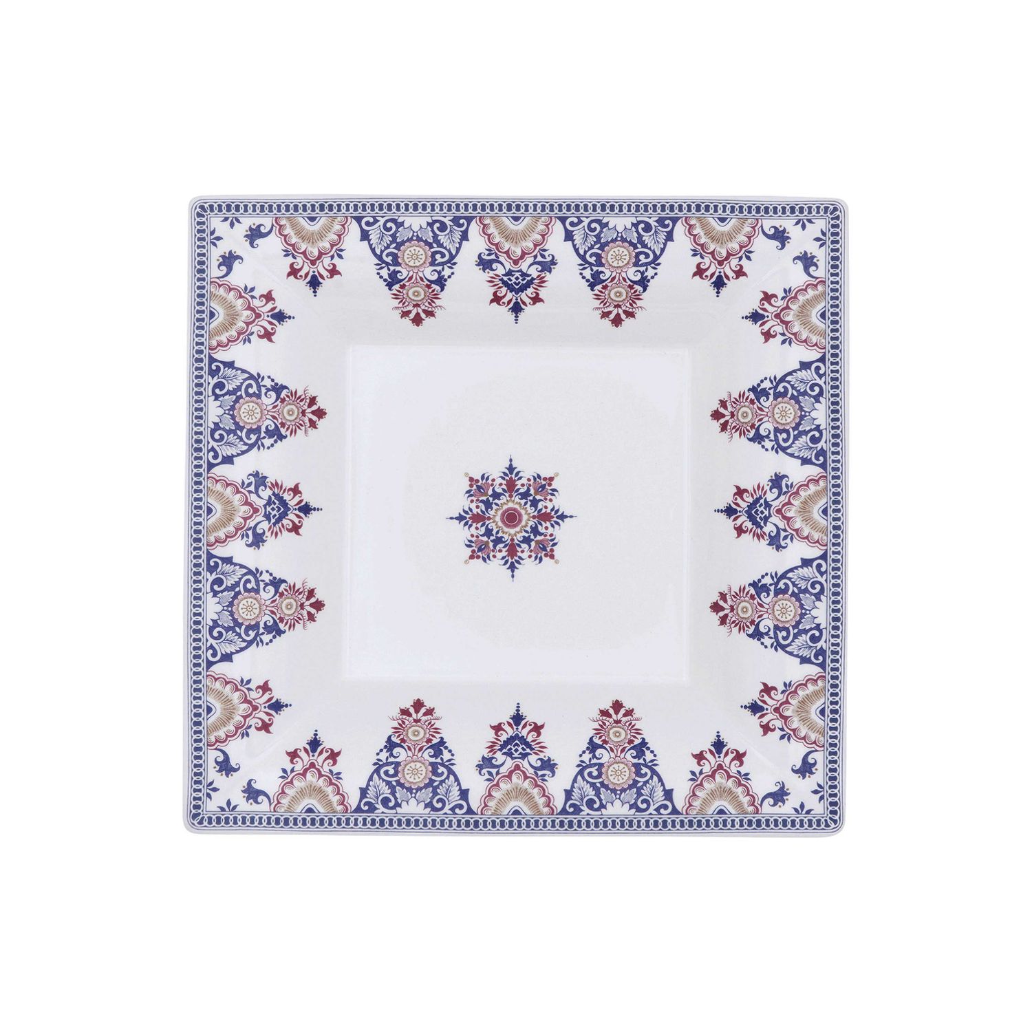 Gien France Rouen Or Square Candy Tray Extra Large, 1856C1XL01 , 3660838042275