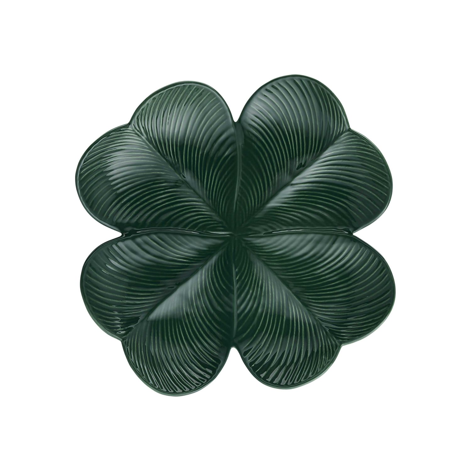 Gien France Jour De Chance Centerpiece Trefle Emeraude, 1868CT2085 , 3660838038209
