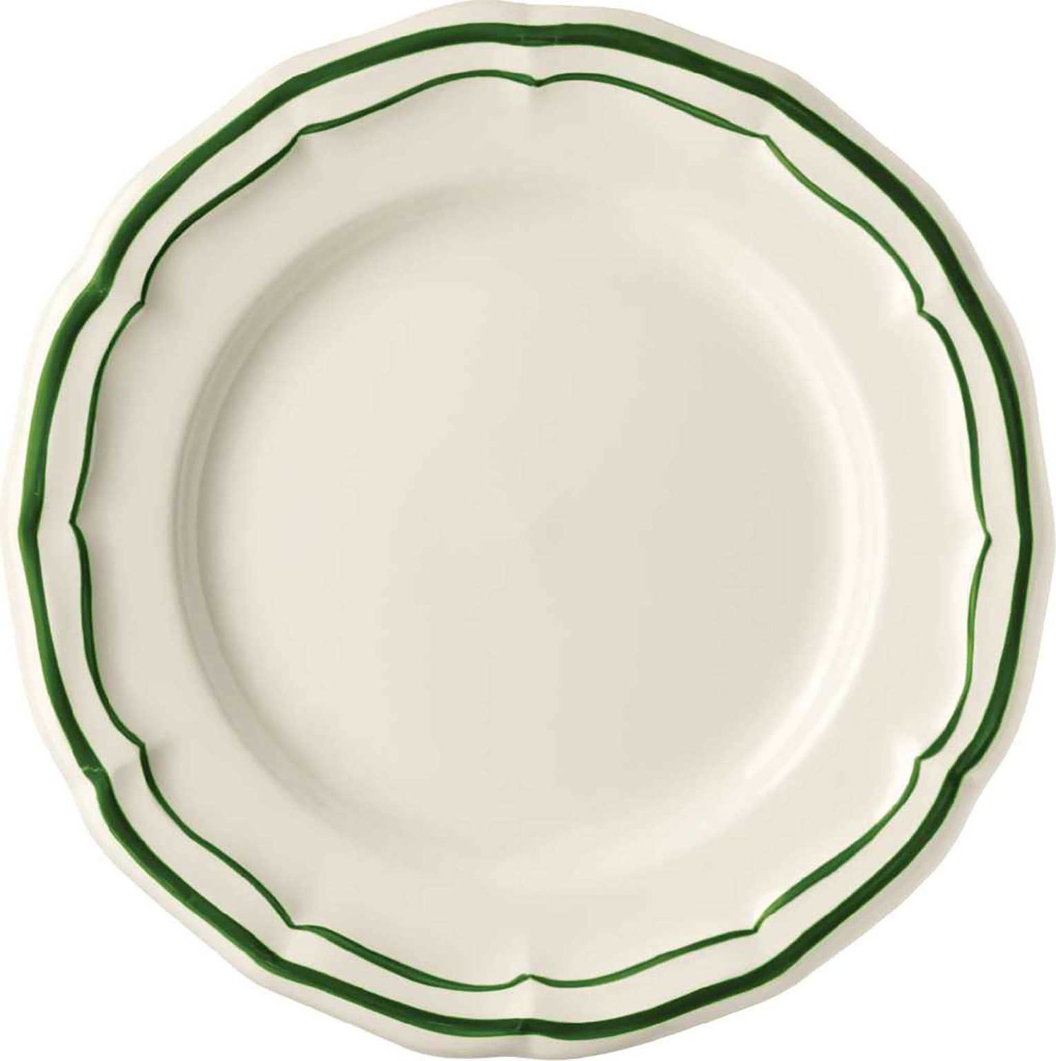 Gien France Filet Fougere Coaster, 1870DBOU22 , 3660838047553