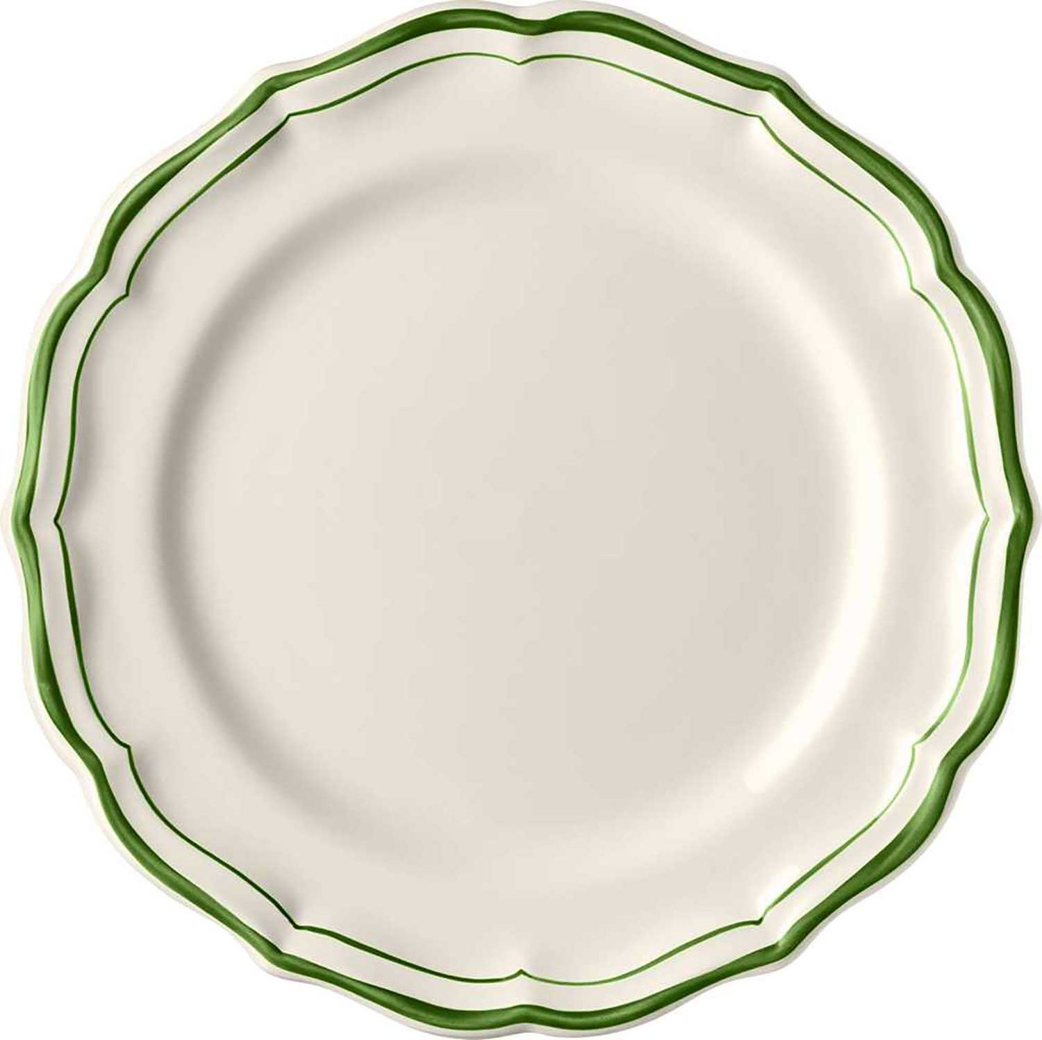 Gien France Filet Fougere Dessert Plates, 1870B4AB22 , 3660838038711