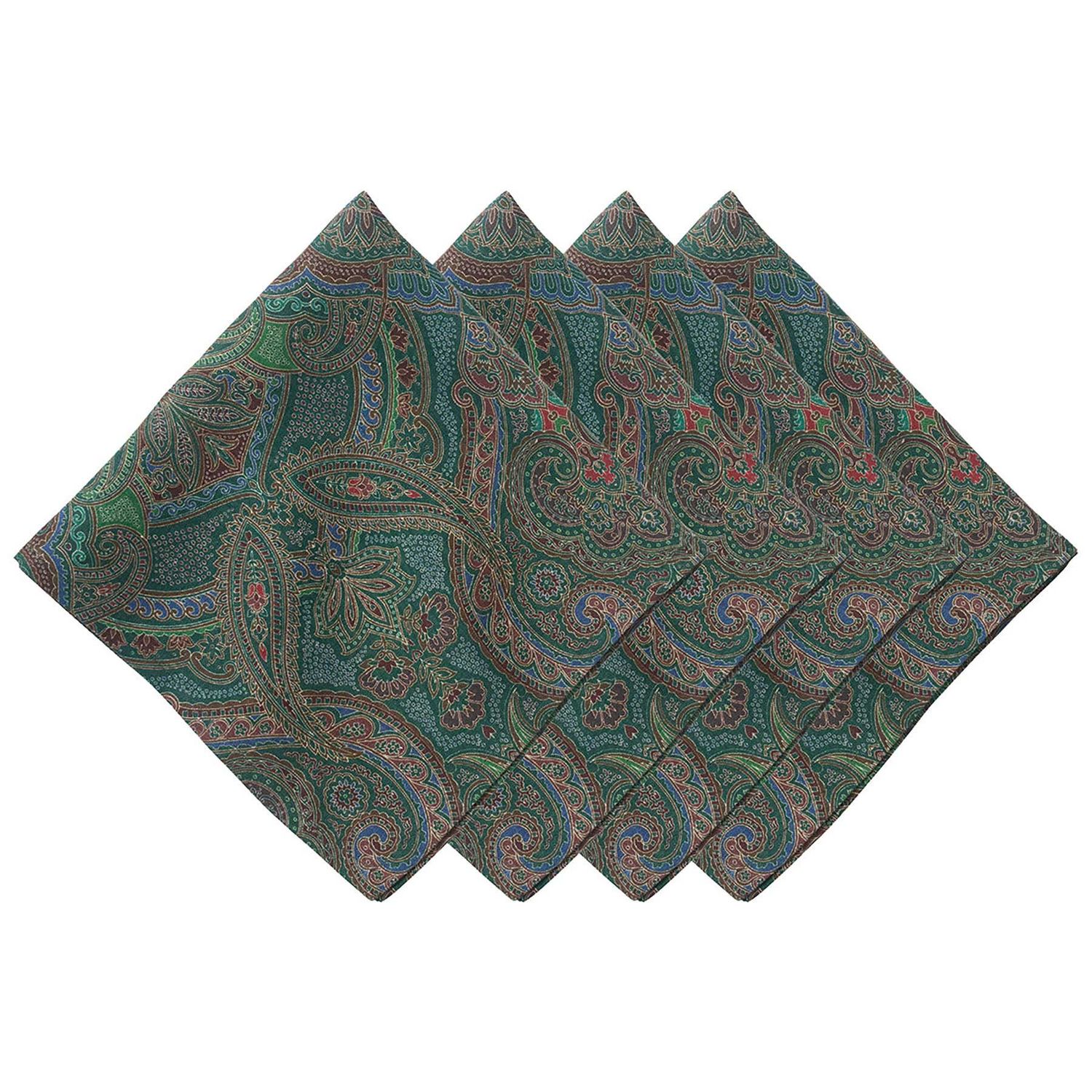 Juliska Paisley Napkin Set of 4 Evergreen LB121S4/29