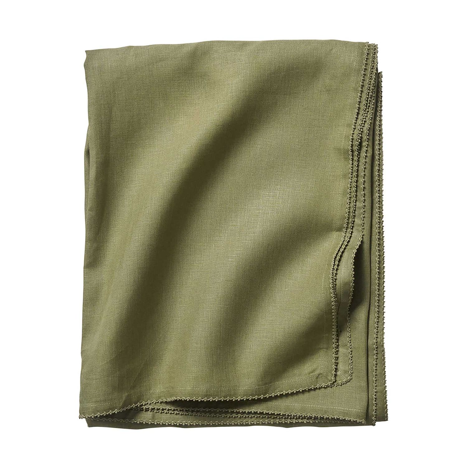 Juliska Berry Scallop Tablecloth Sage 60 x 120 Inch TC19/22