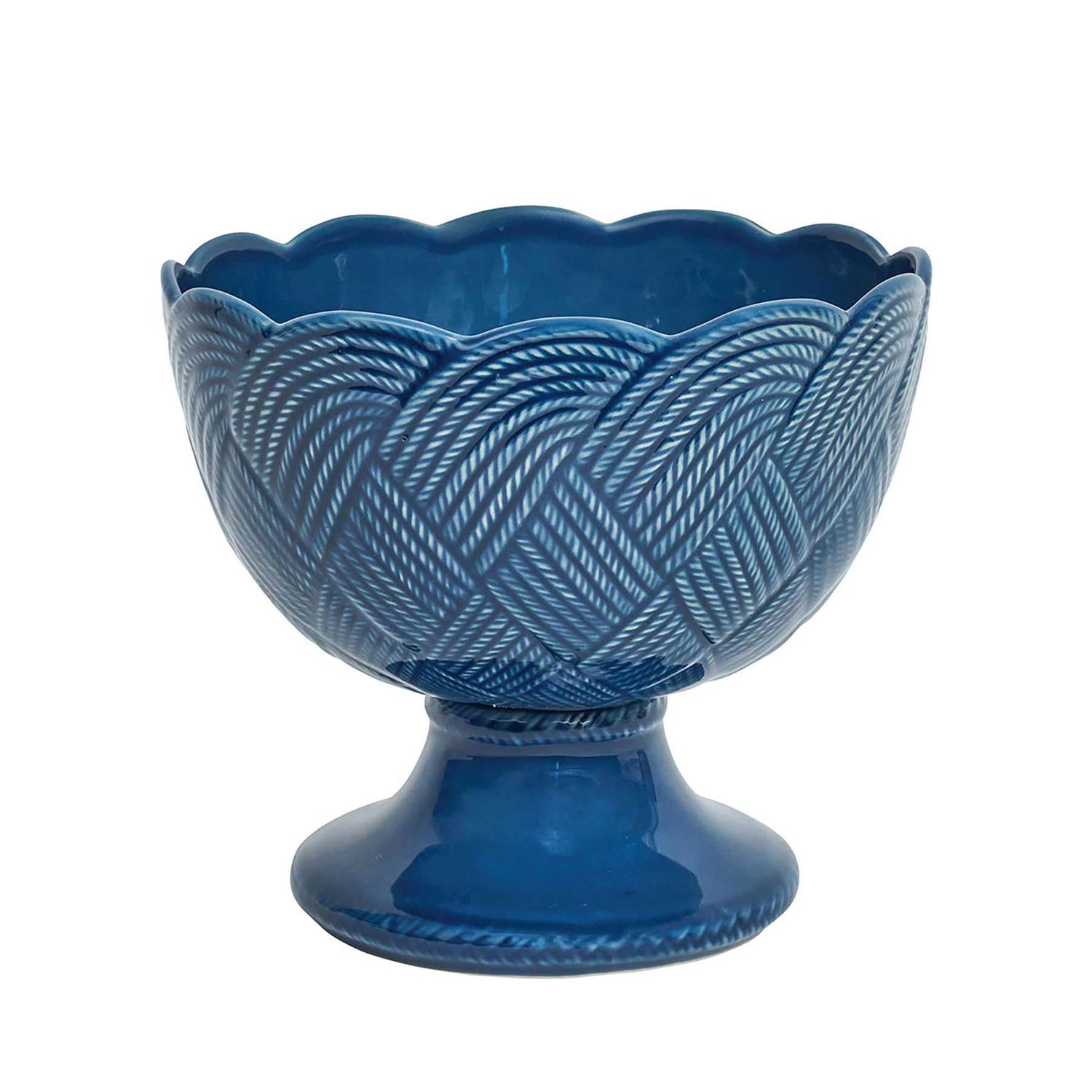 Juliska Le Panier Mystic Knot Footed Bowl Denim KHM30/46