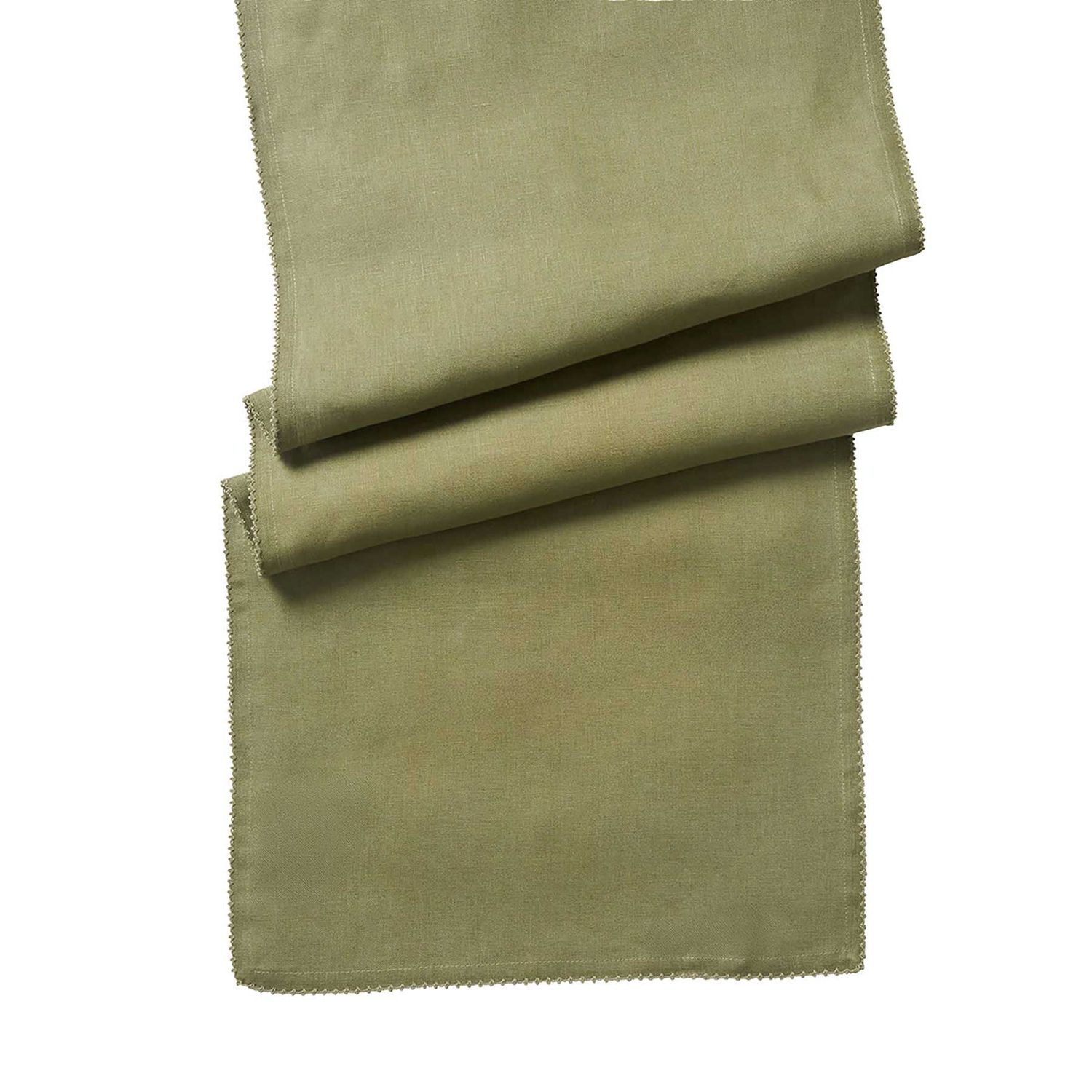 Juliska Berry Scallop Table Runner Sage 18 x 90 Inch TR20/22