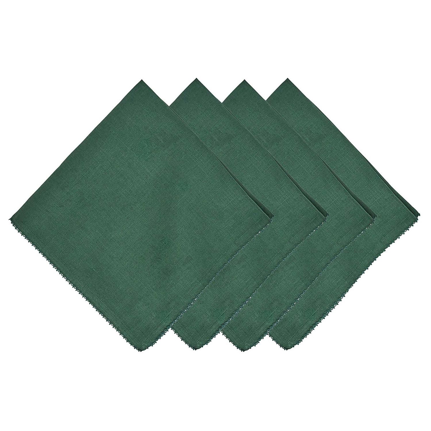 Juliska Berry Scallop Napkin Set of 4 Evergreen LB120S4/29