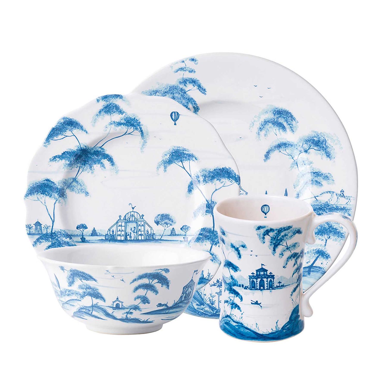 Juliska Country Estate 4-Piece Place Setting Delft Blue CE40/44