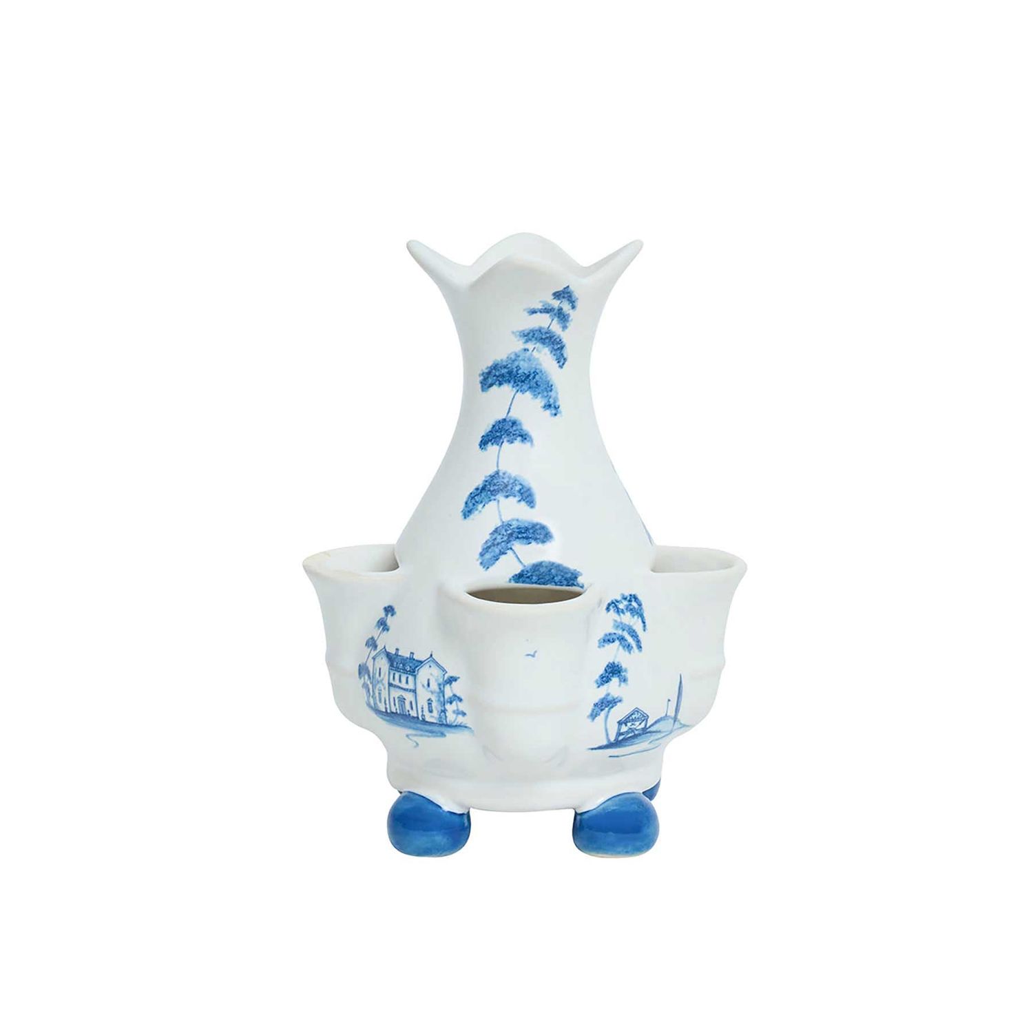 Juliska Country Estate Tulipiere Vase Delft Blue 6 Inch CE86AX/44