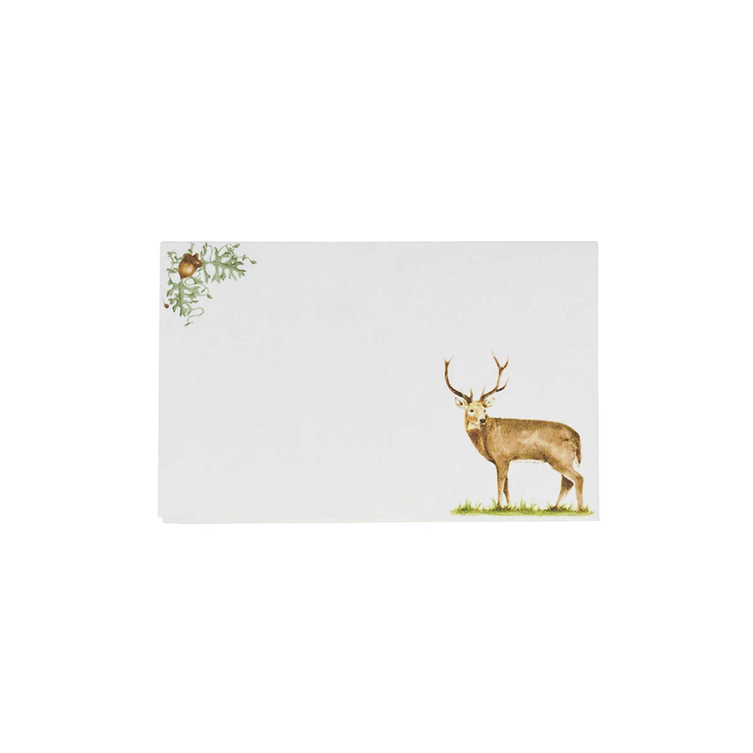 Juliska Forest Walk Stag Place Card Set of 12 Multi PPG29/88