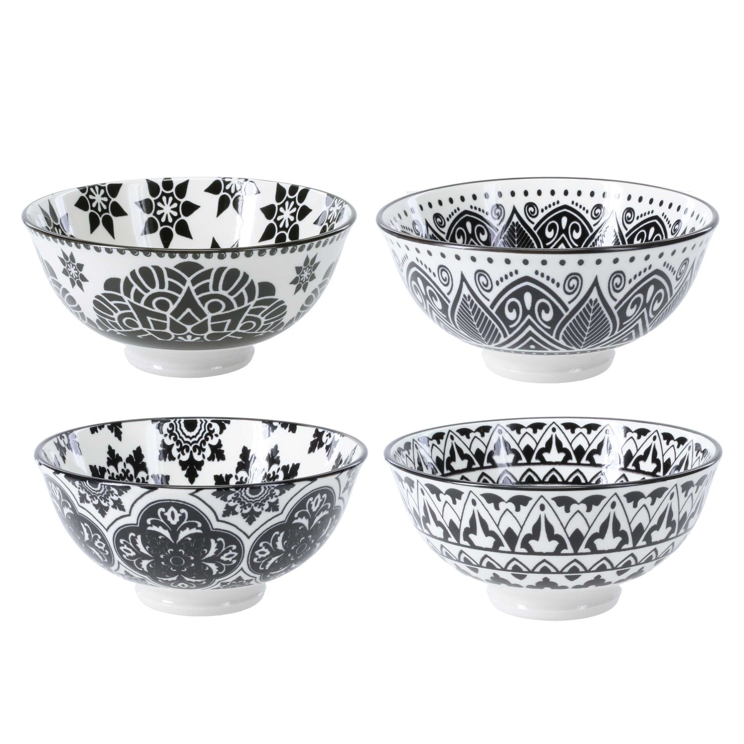 BIA Cordon Bleu Glenfame Assorted Bowls 4 3/4 Inch, 440002-F98, 033805980024