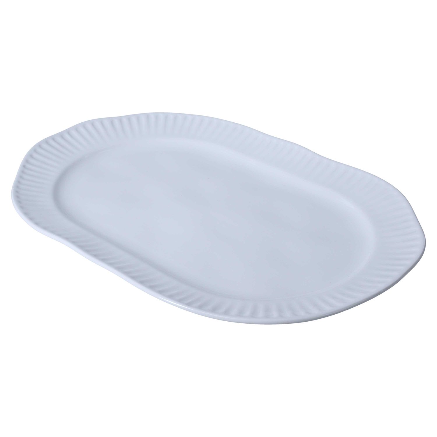 BIA Cordon Bleu Colonnade Blanco Oblong Platter 14 Inch, 411905, 033805411955