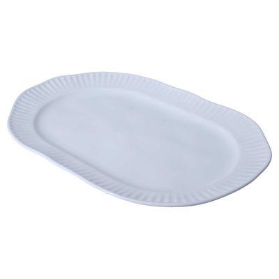 BIA Cordon Bleu Colonnade Blanco Oblong Platter 14 Inch, 411905, 033805411955