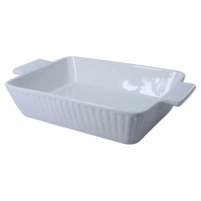 BIA Cordon Bleu Colonnade Blanco Rectangular Baker 13 1/2 Inch, 414983, 033805419838