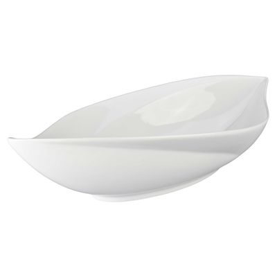 BIA Cordon Bleu White Leaf Bowl 16 Inch, 901645W, 033805126453