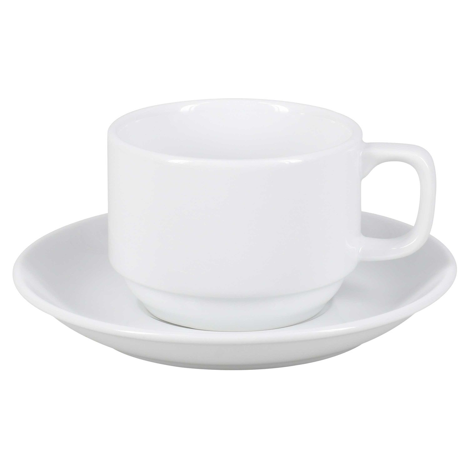 BIA Cordon Bleu Bistro Cup and Saucer 5 3/4 Inch, 901607, 033805016075