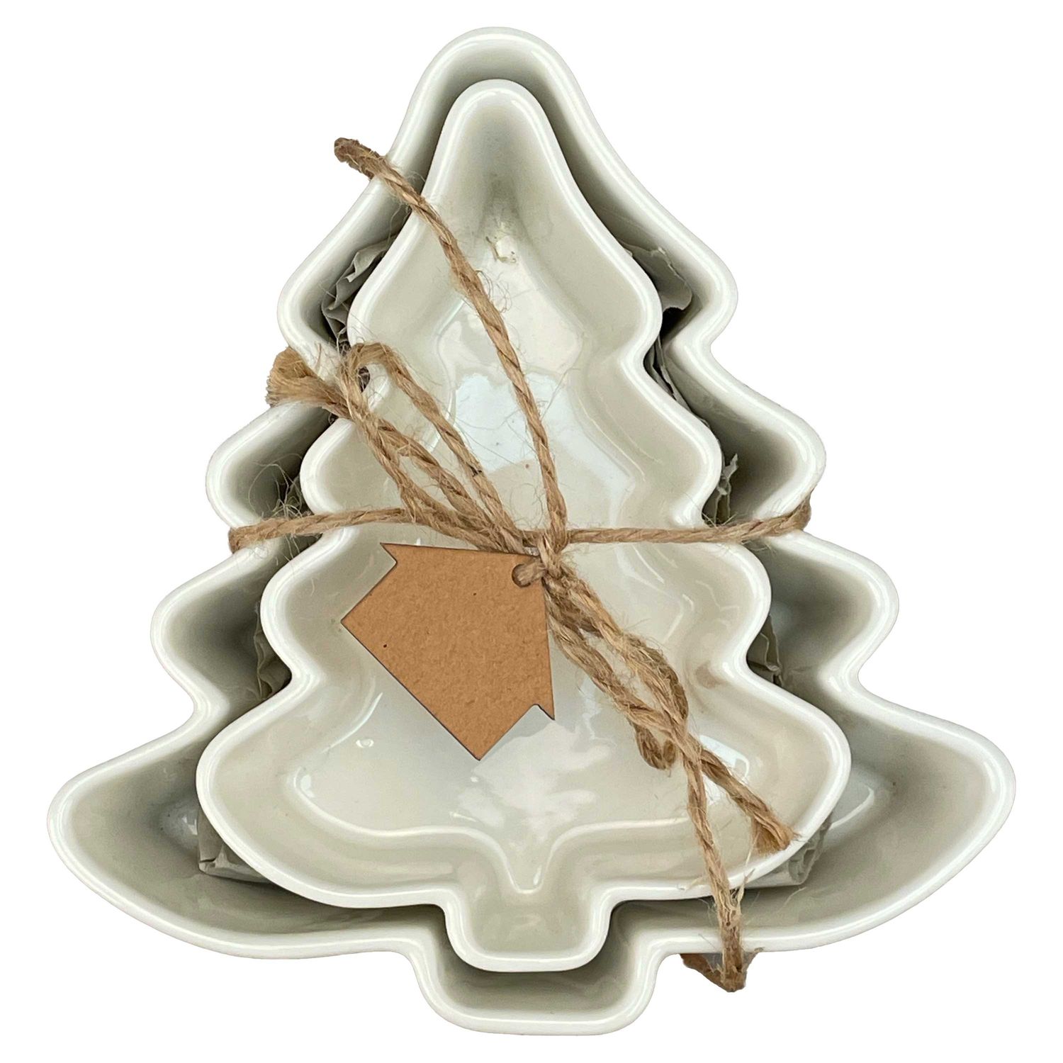 BIA Cordon Bleu Set of 2 Tree Shaped Dishes 6 1/4 Inch, 410303S2, 033805403035