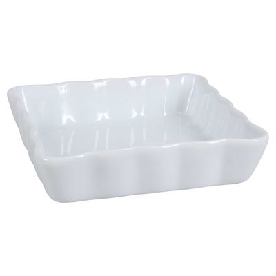 BIA Cordon Bleu Square Quiche and Brulee Dish 4 1/2 Inch, 900074, 033805900749