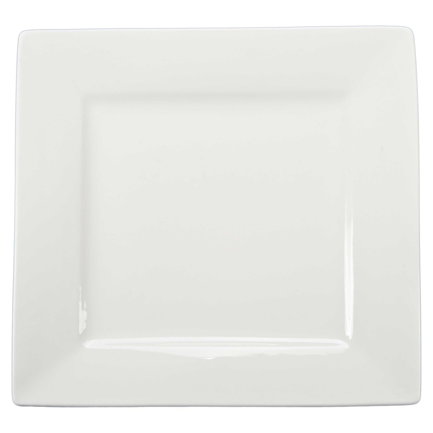 BIA Cordon Bleu White Square Plate 10 Inch, 905162W, 033805126620