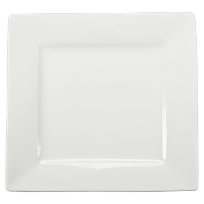 BIA Cordon Bleu White Square Plate 10 Inch, 905162W, 033805126620