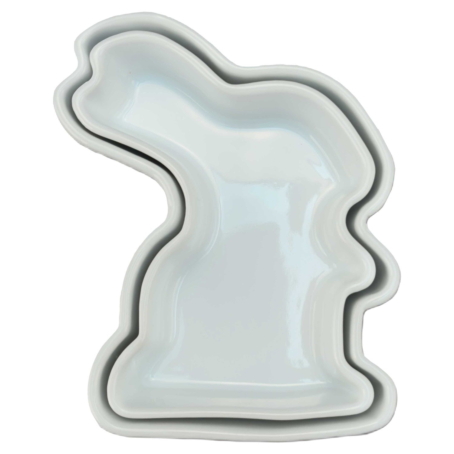 BIA Cordon Bleu Set of 2 Bunny Shaped Dishes 5 3/4 Inch, 410300S2, 033805403004