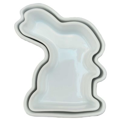 BIA Cordon Bleu Set of 2 Bunny Shaped Dishes 5 3/4 Inch, 410300S2, 033805403004
