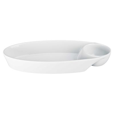 BIA Cordon Bleu Oval Chip and Dip Server 15 Inch, 900305, 033805090358