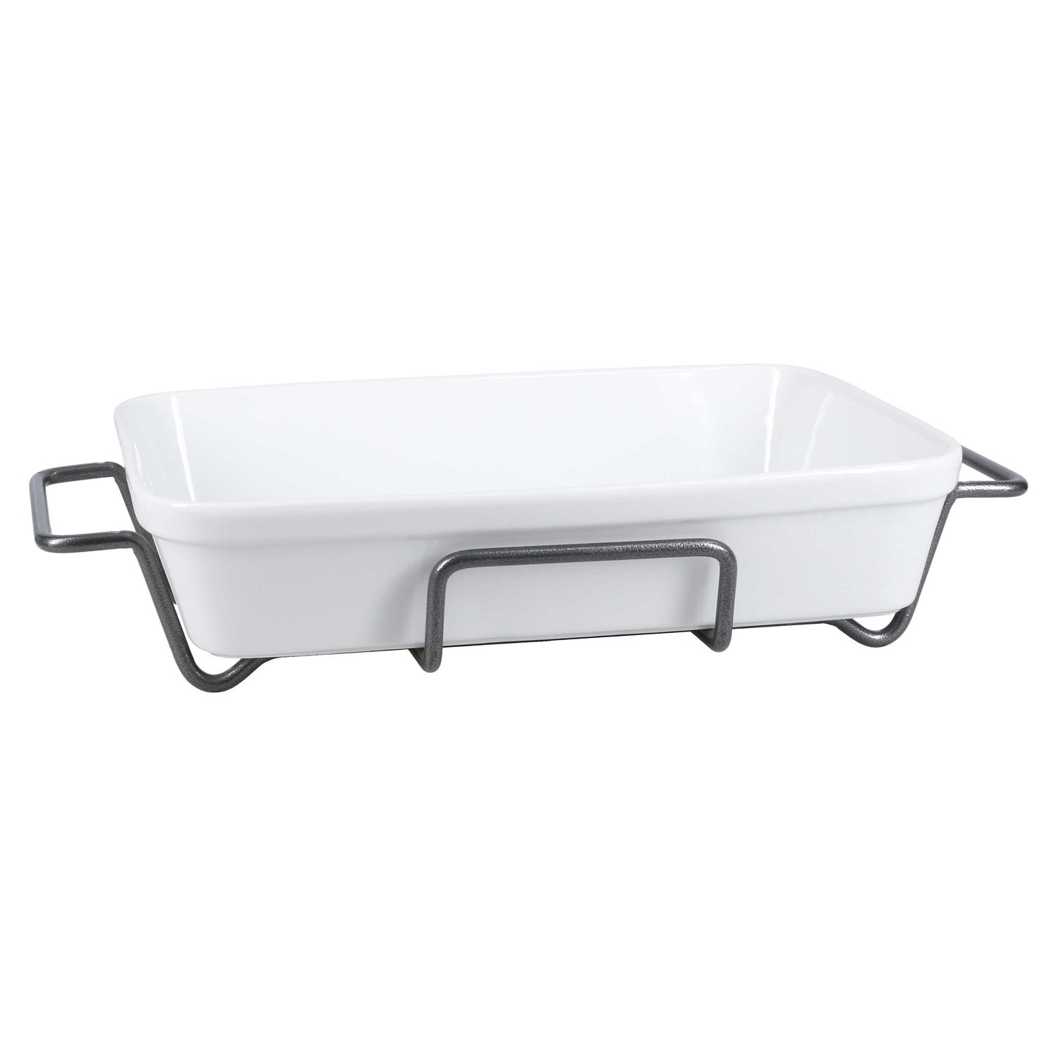 BIA Cordon Bleu Oslo Simply Serving Rectangular Baker with Rack, 908179, 033805799817