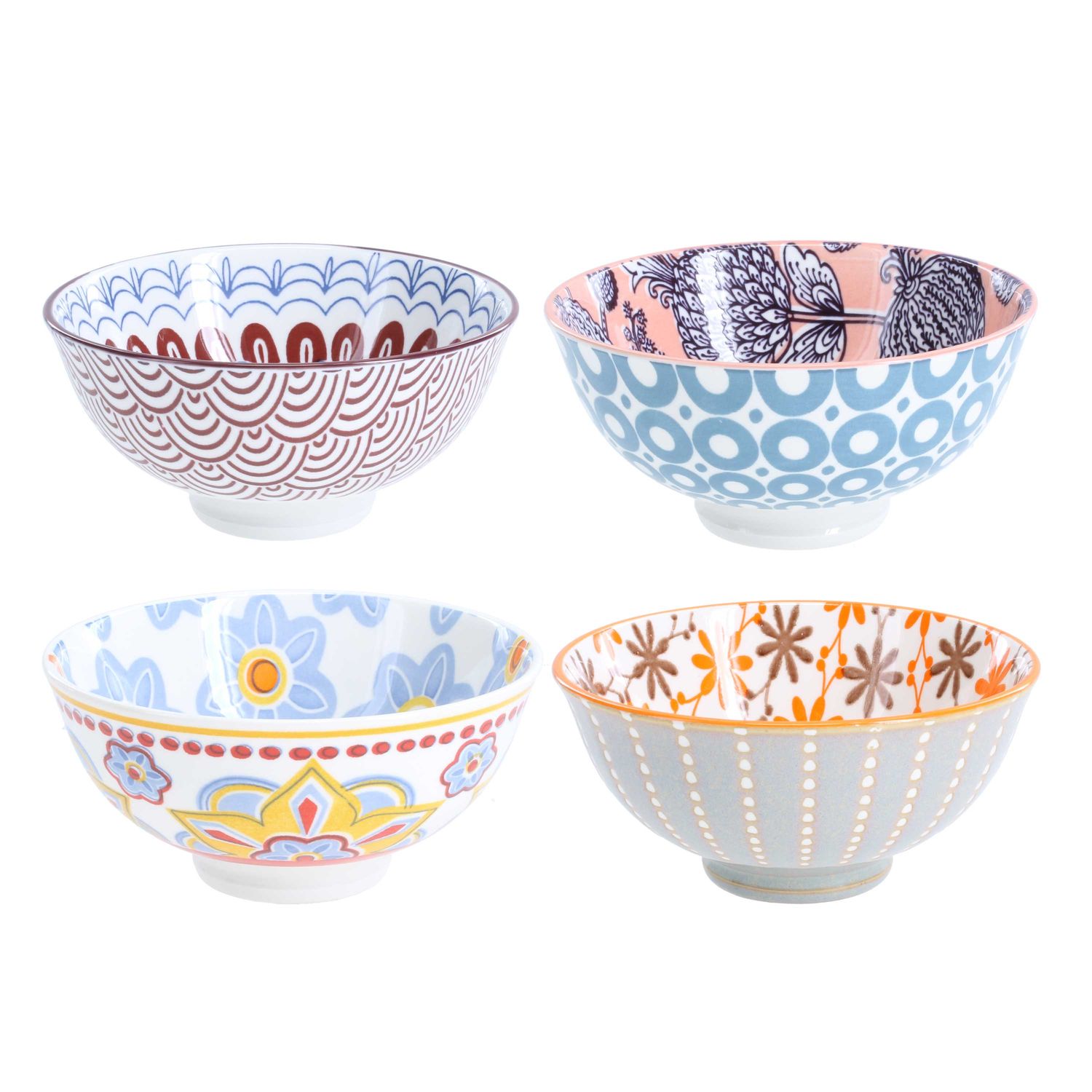 BIA Cordon Bleu Dunketle Assorted Bowls 4 3/4 Inch, 440002-F97, 033805002979
