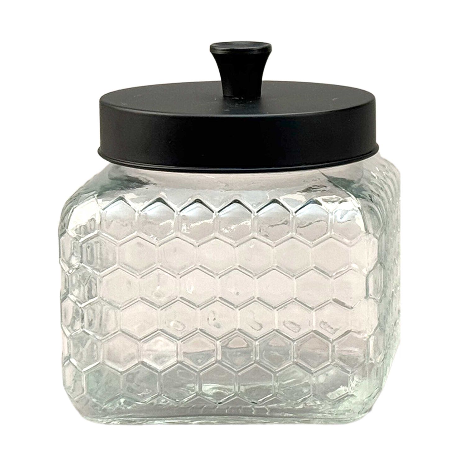 BIA Cordon Bleu Honeycomb Square Storage Jar 5 Inch, 701820, 033805718207