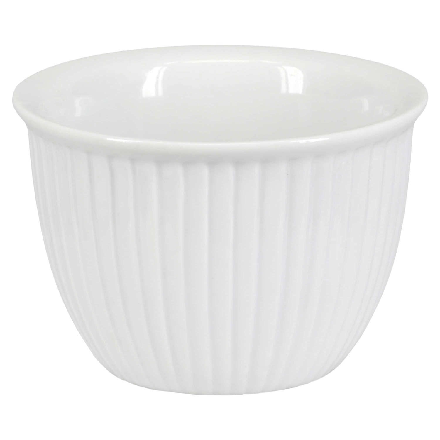 BIA Cordon Bleu Ribbed Custard Cup 3 1/2 Inch, 900010, 033805900107