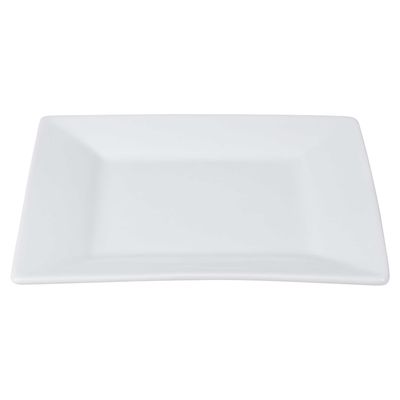 BIA Cordon Bleu White Square Plate 7 1/4 Inch, 905161W, 033805126613