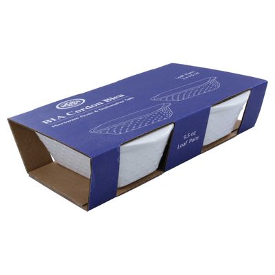 BIA Cordon Bleu Set of 2 Swiss Dot Mini Loaf Pans 6 3/8 Inch, 414979S2G-967, 033805967896