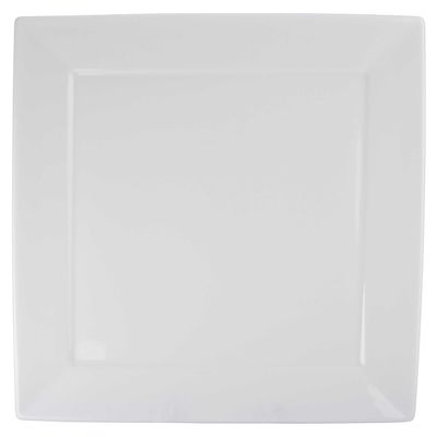 BIA Cordon Bleu White Square Plate 13 3/4 Inch, 905133W, 033805951352