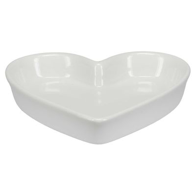 BIA Cordon Bleu Heart Quiche and Brulee Dish 5 1/2 Inch, 900069, 033805900695