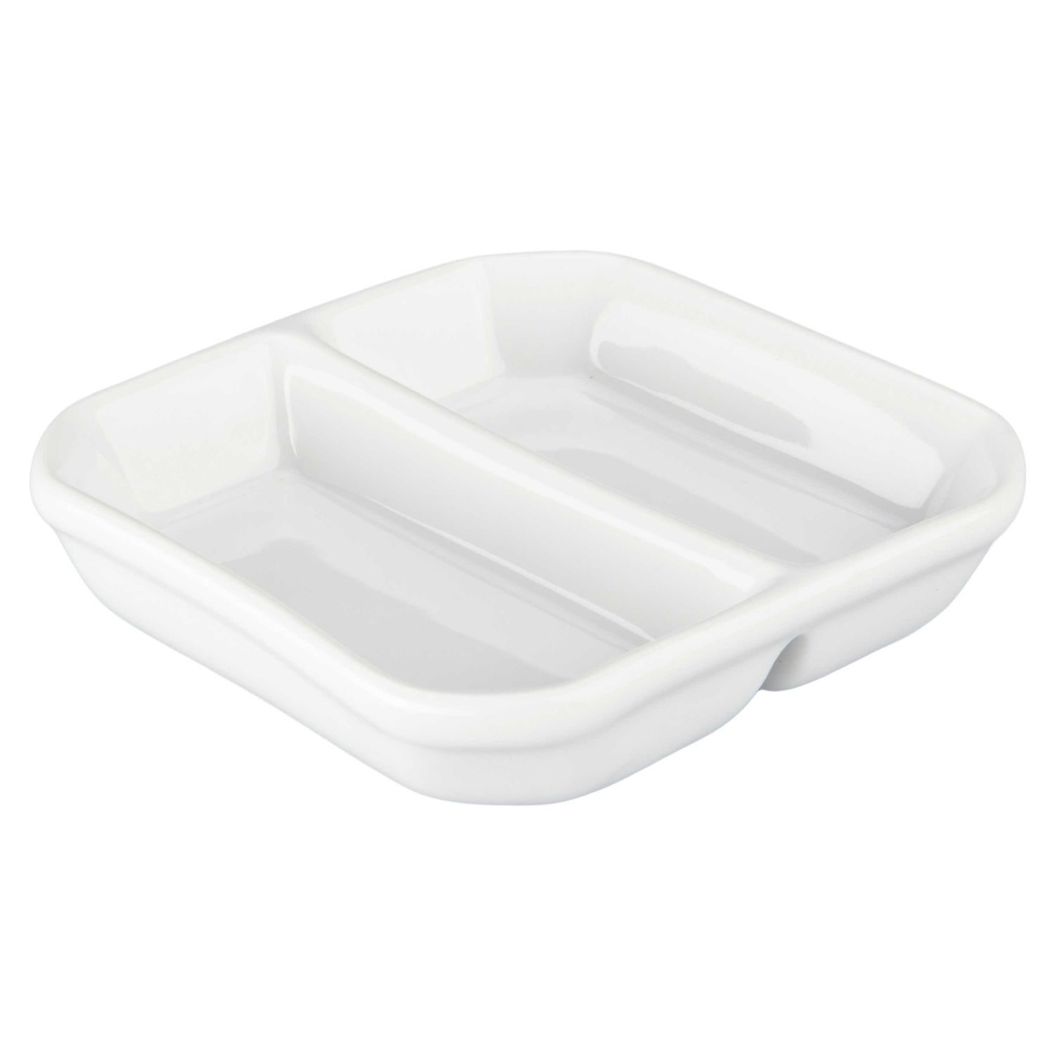 BIA Cordon Bleu Divided Sauce Dish 3 3/4 Inch, 905430, 033805419067