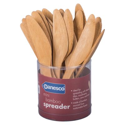 BIA Cordon Bleu Mini Bamboo Spreaders 7 Inch, 1443208BA, 064081136195