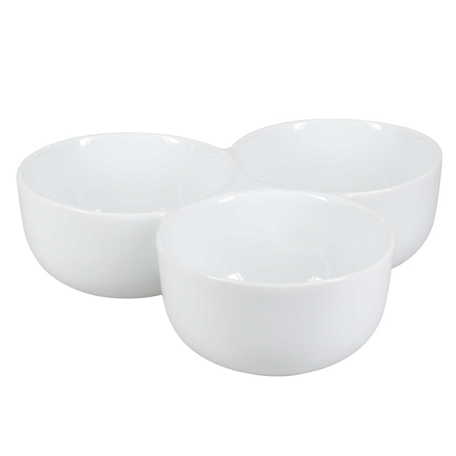 BIA Cordon Bleu 3-Section Joined Bowls 8 Inch, 901446, 033805914463
