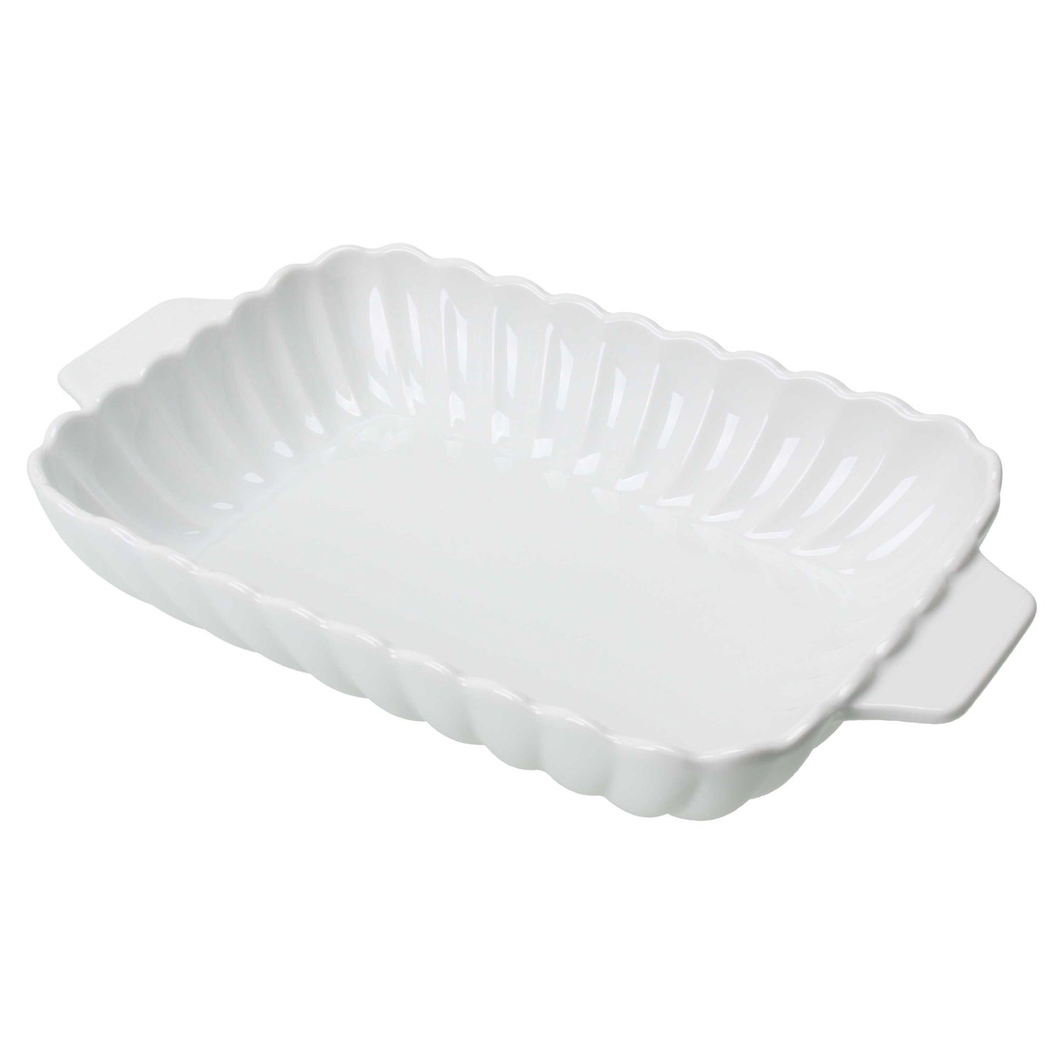 BIA Cordon Bleu Petal Rectangular Baker 14 1/2 Inch, 910566, 033805905669