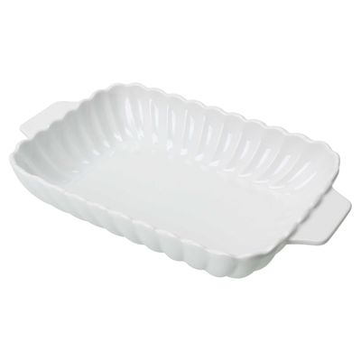 BIA Cordon Bleu Petal Rectangular Baker 14 1/2 Inch, 910566, 033805905669