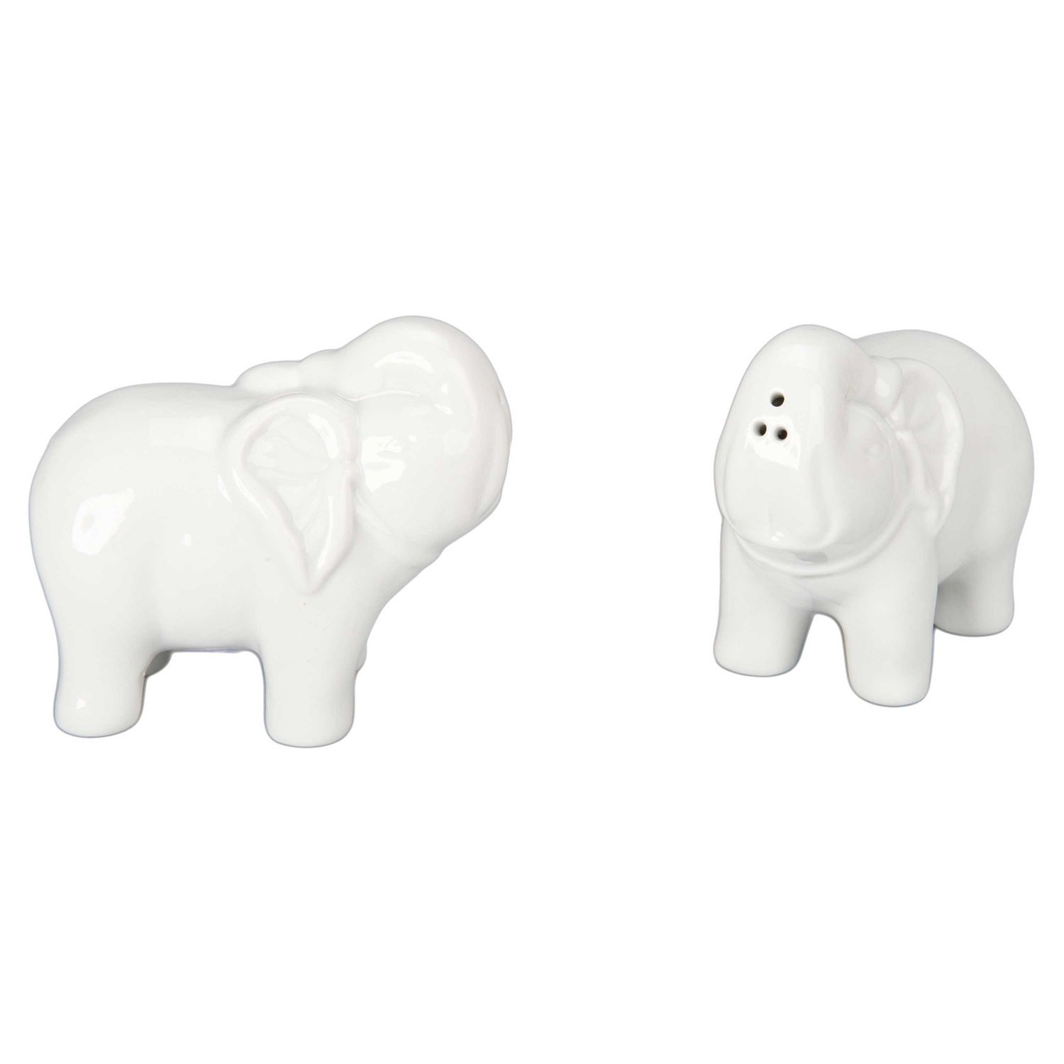 BIA Cordon Bleu Elephant Salt and Pepper Shakers 3 1/2 Inch, 904062G, 033805940622