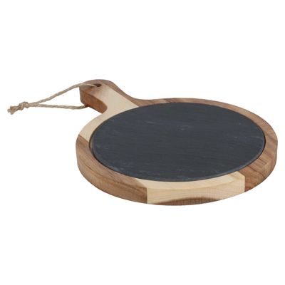 BIA Cordon Bleu Small Round Serving Board 9 3/4 Inch, 300010, 033805300105