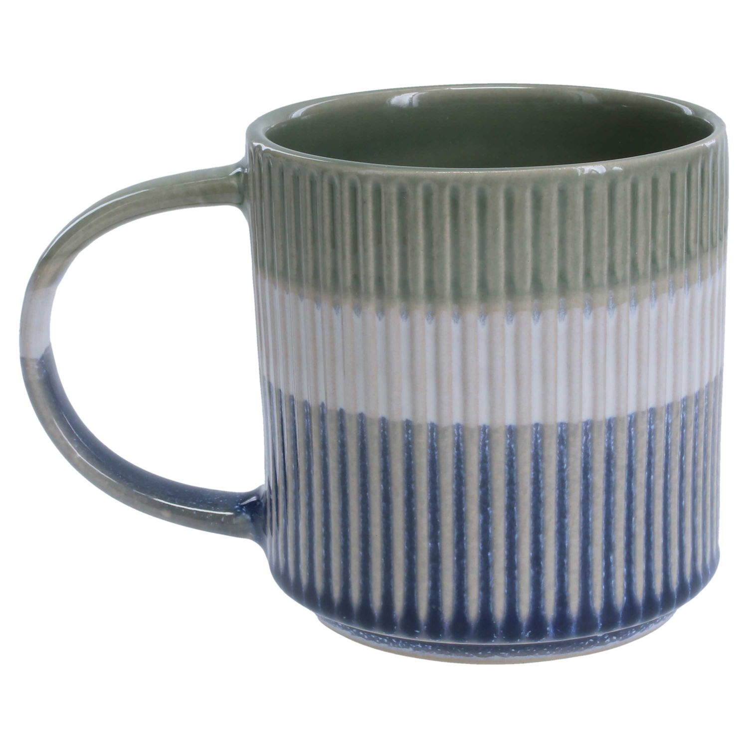 BIA Cordon Bleu Tri-Color Coffee Mug Olive 5 1/2 Inch, 403402-3586, 033805358625
