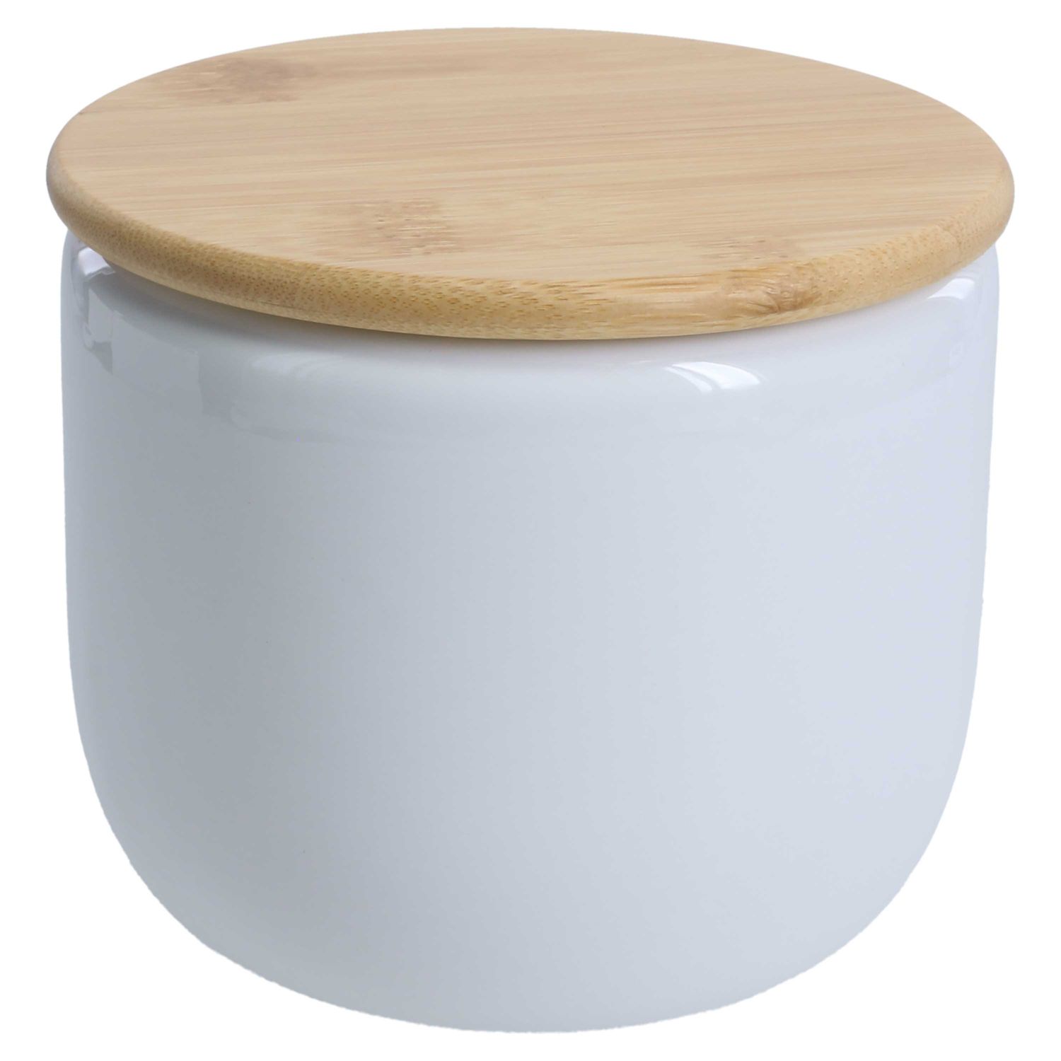 BIA Cordon Bleu Canister with Bamboo Lid 4 1/2 Inch, 901868, 033805081684