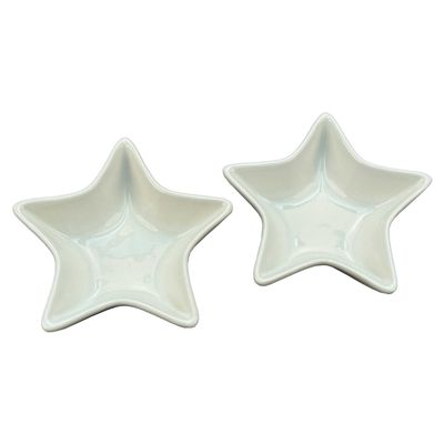 BIA Cordon Bleu Set of 2 Star Shaped Dishes 5 1/4 Inch, 404172S2, 033805441723