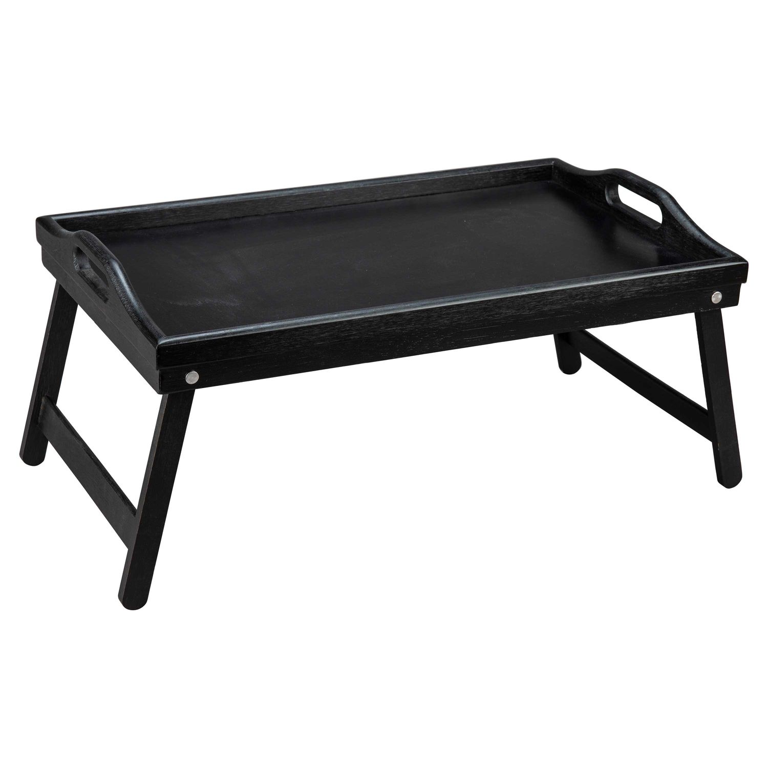 BIA Cordon Bleu Bamboo Breakfast Tray Black 19 3/4 Inch, 3020342BK, 064081139097