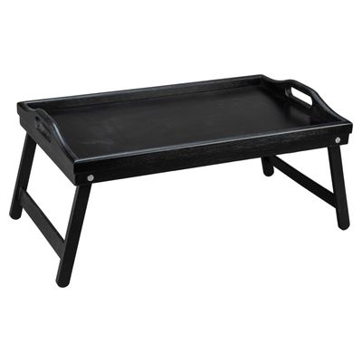 BIA Cordon Bleu Bamboo Breakfast Tray Black 19 3/4 Inch, 3020342BK, 064081139097