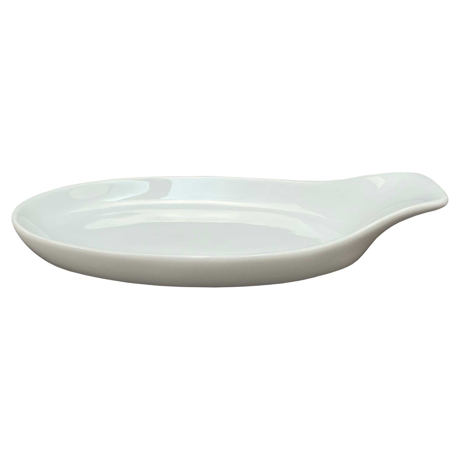 BIA Cordon Bleu Oval White Appetizer Plate 7 1/2 Inch, 911114, 033805091140