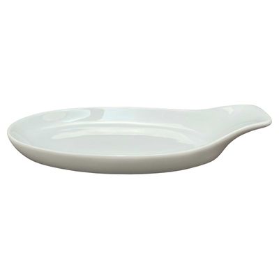BIA Cordon Bleu Oval White Appetizer Plate 7 1/2 Inch, 911114, 033805091140