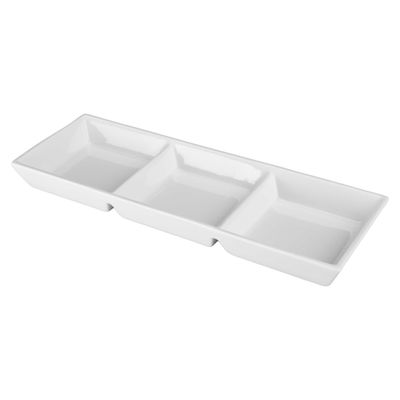 BIA Cordon Bleu Rectangular 3-Section Tray 14 1/2 Inch, 905126, 033805951260